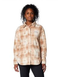 Columbia Benton Springs Shirt Jacket II Camel Brown Omblur