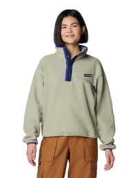 Columbia Helvetia II CroppedHalf Snap Fleece Safari