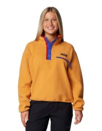 Columbia Helvetia II CroppedHalf Snap Fleece Sunstone