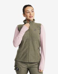 Revolution Race Västar - Essential Fleece Vest - Dam - Grape Leaf, Storlek:L