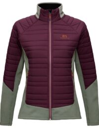 Elevenate W Fusion Stretch Jacket Aubergine Blocked