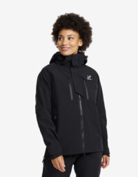 Revolution Race Aries Pro 3L Shell Jacket - Dam - Black, Storlek:S - Skaljacka & Vindjacka