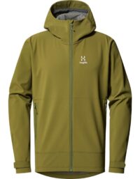 Haglöfs Chilly Softshell Hood Men Olive Green