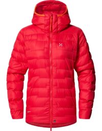 Haglöfs ROC Flash Down HoodWomen Bright Red