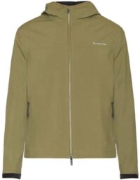 KnowledgeCotton Apparel Nordenvind Light Shell Jacket Burned Olive