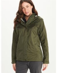 Marmot Wm's PreCip Eco Jacket Dark Green
