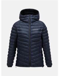 Peak Performance W Frost Down Hood Jacket Black