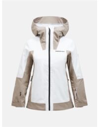 Peak Performance W Rider Tech Insulated Jacket Offwhite/Avid