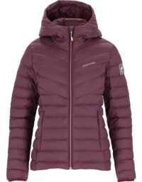 Twentyfour Finse Sl Dunjacka D Dark Plum