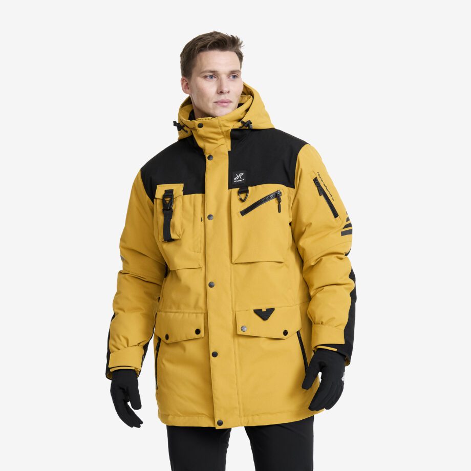 Revolution Race Vinterjackor - Saviour Tech 2L Insulated Parka - Herr - Harvest Gold, Storlek:3XL