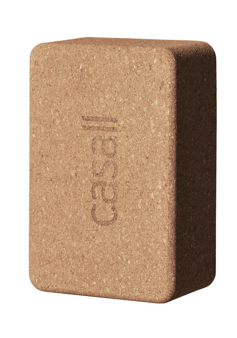 Casall Yoga block natural cork Large - Natural cork