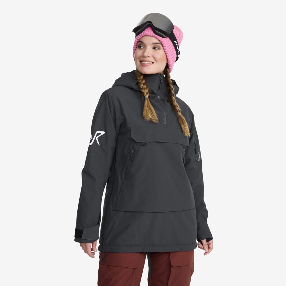 Revolution Race Skaljacka & Vindjacka - Halo 2L Insulated Ski Anorak - Dam - Anthracite, Storlek:XS