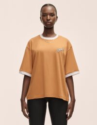 Casall Alma Oversized Tee - Brass Yellow
