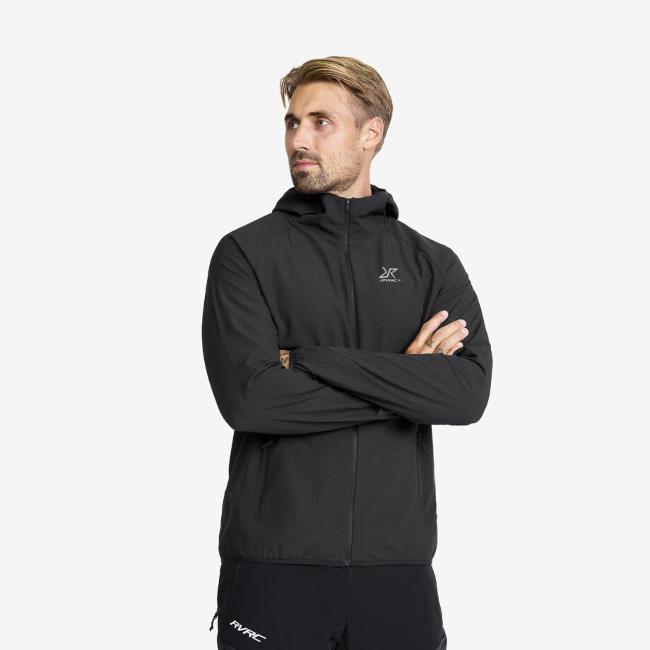 Revolution Race Jackor > Vindjackor - Distance Pro Wind Jacket - Herr - Black, Storlek:3XL