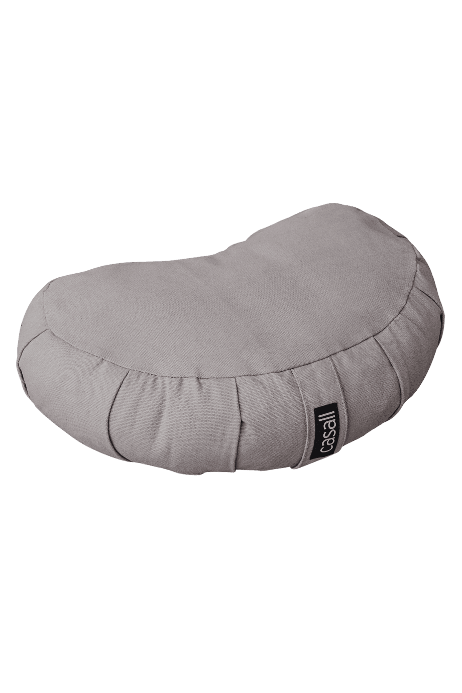 Casall Meditation Pillow Halfmoon Shape - Warm grey