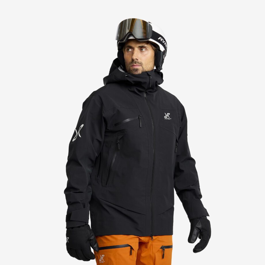 Revolution Race Skaljacka & Vindjacka - Atlas 3L Ski Jacket - Herr - Black, Storlek:XL