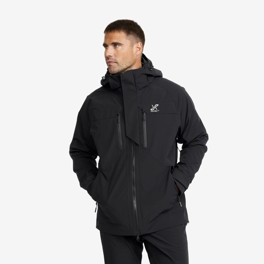 Revolution Race Jackor > Regn- & Skaljackor - Aries Pro 3L Shell Jacket - Herr - Black, Storlek:XS