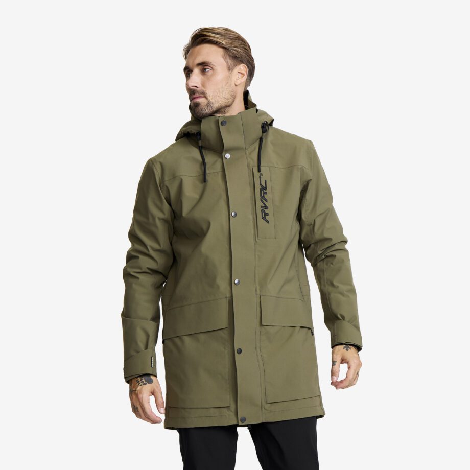 Revolution Race Jackor > Regn- & Skaljackor - Status 2L Parka - Herr - Kalamata, Storlek:L