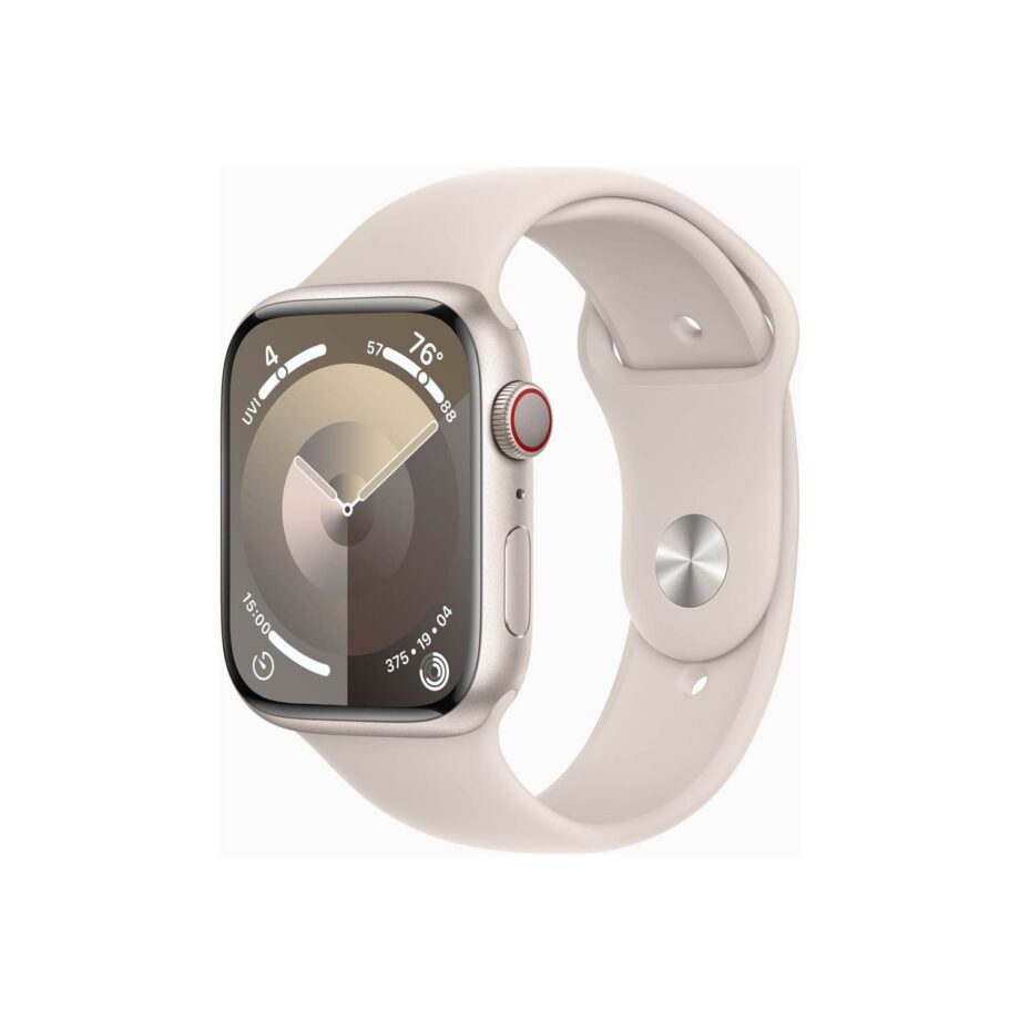 Watch S9 GPS+Cell 45mm Starlight Alu Case SB - S/M