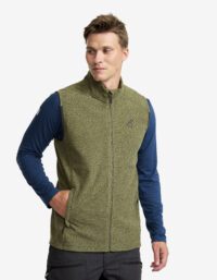 Revolution Race Jackor > Västar - Essential Fleece Vest - Herr - Cypress, Storlek:L