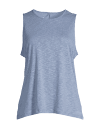Casall Soft Texture Tank - Sense Blue