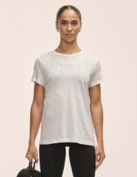 Casall Soft Texture Tee - White