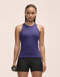 Casall Signified Rib Tank - Purple Eclipse