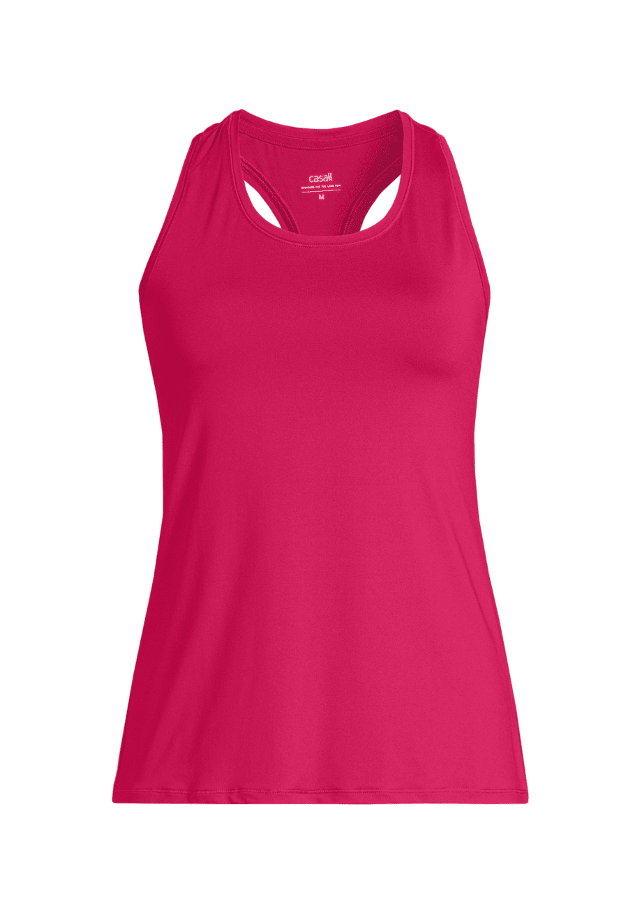 Casall Essential Racerback Tank - Punch Pink