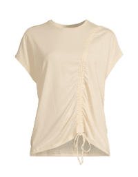 Casall Delight Gathering Tee - Milky Vanilla