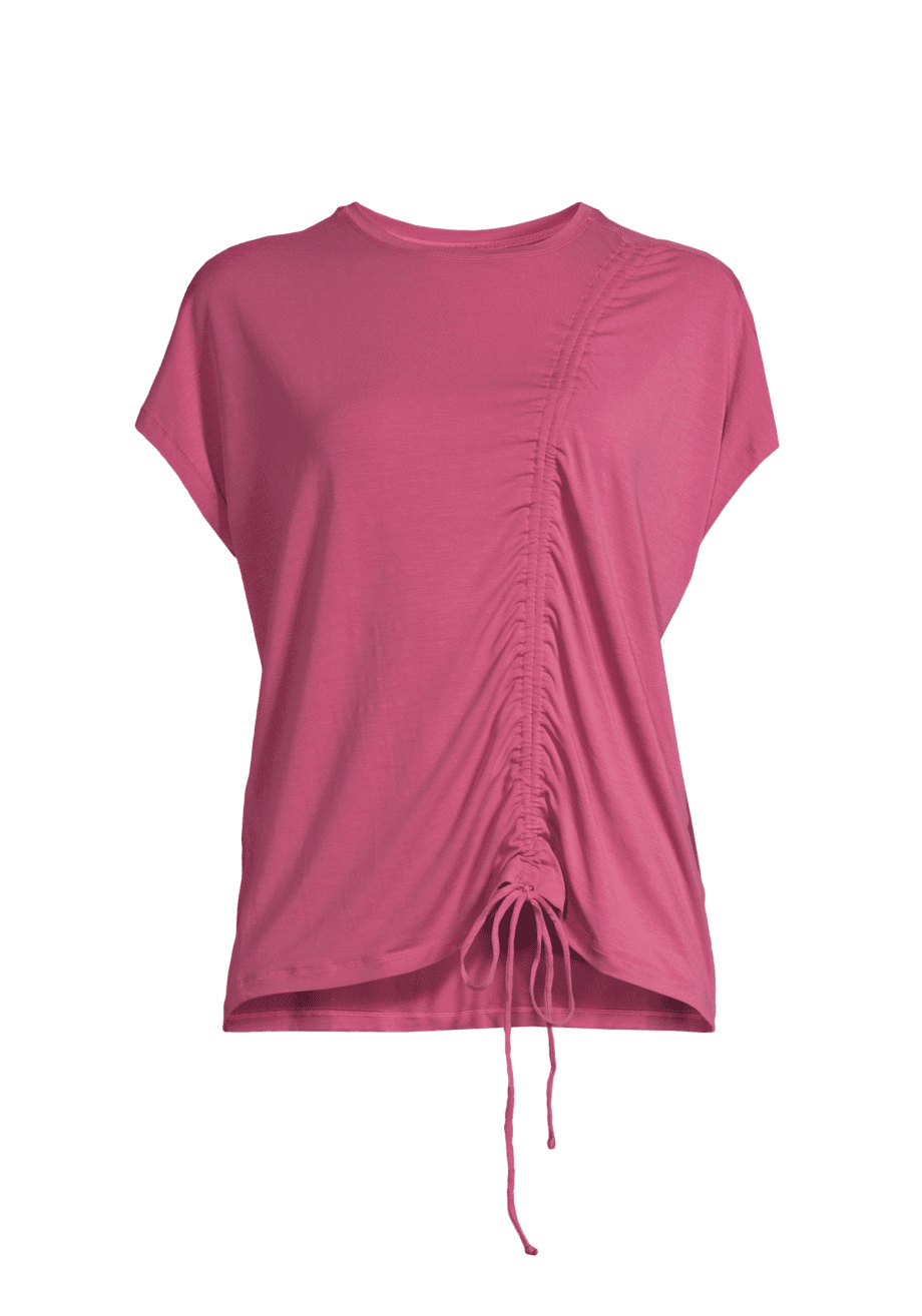 Casall Delight Gathering Tee - French Rose