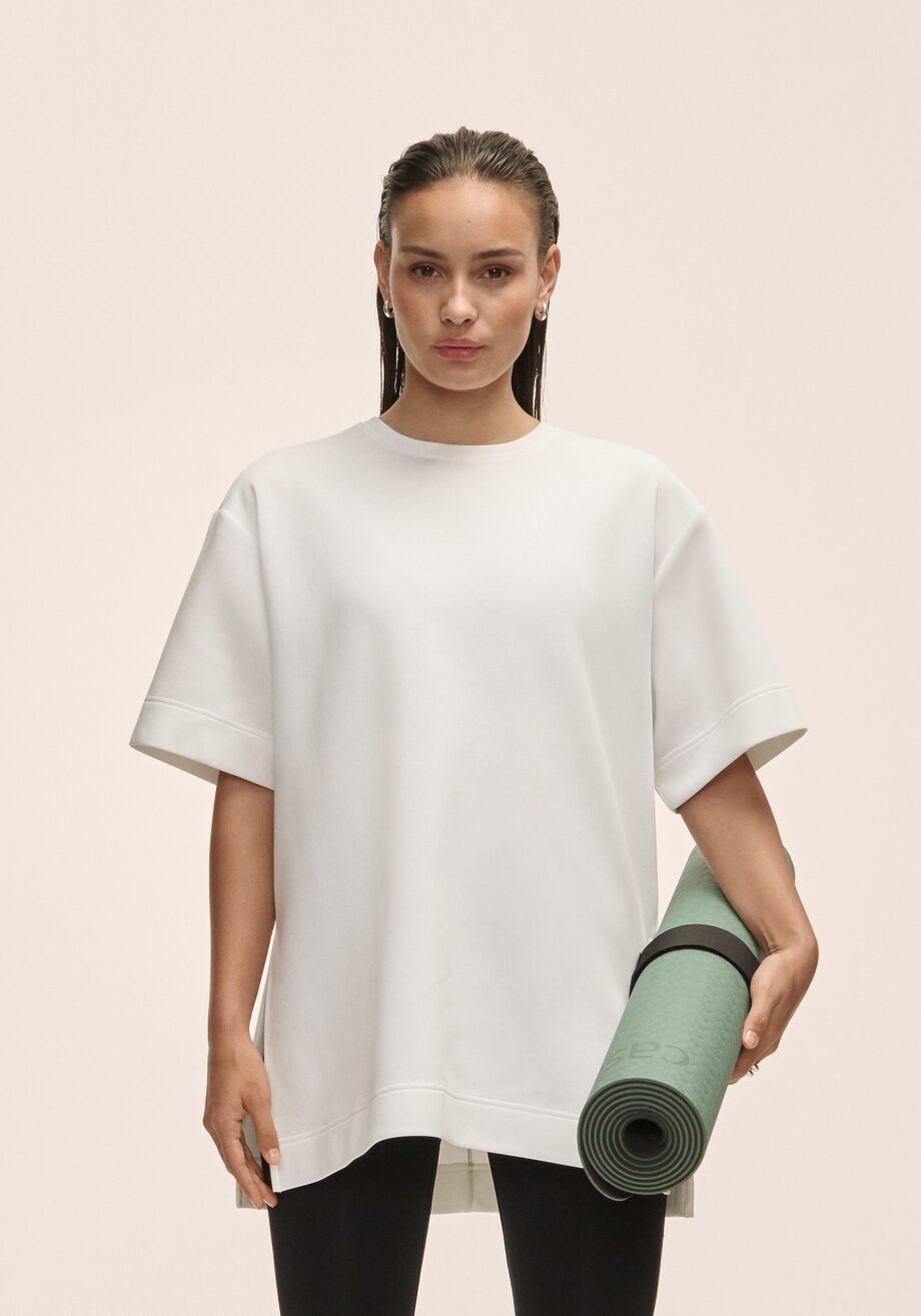 Casall Aria Oversize Tee - White