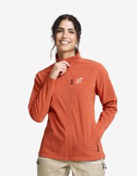 Revolution Race Exciter Stretch Jacket Dam Mecca Orange, Storlek:4XL