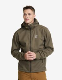 Revolution Race Jackor > Softshelljackor - Responder Softshell Jacket - Herr - Light Moss Gray, Storlek:XL