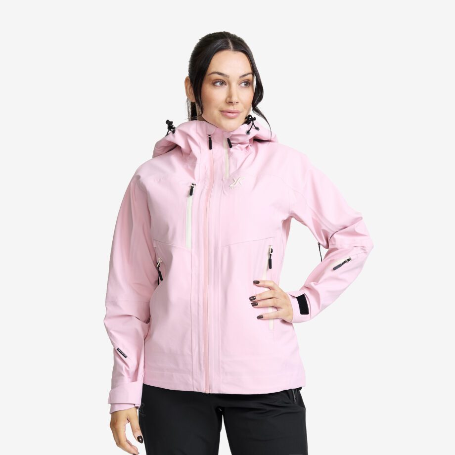 Revolution Race Cyclone 3L Shell Jacket - Dam - Pink Mist, Storlek:S - Dam > Jackor > Regn- & Skaljackor
