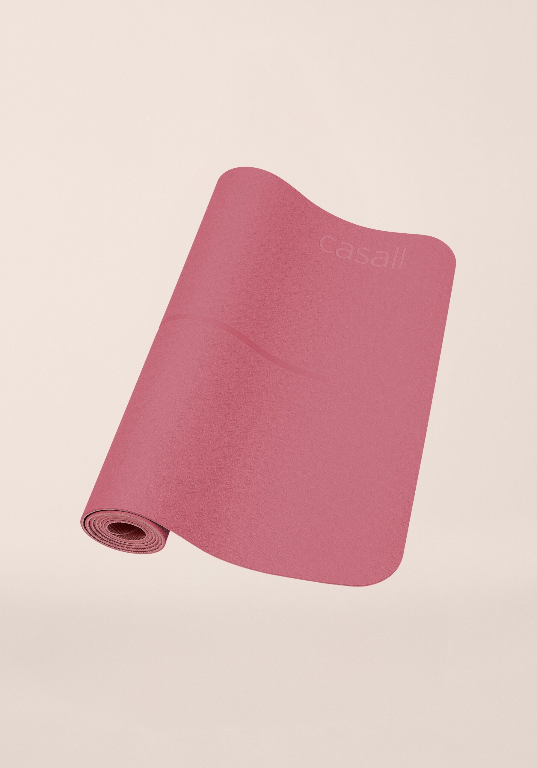 Casall Yoga Mat Position 4mm - Mineral Pink