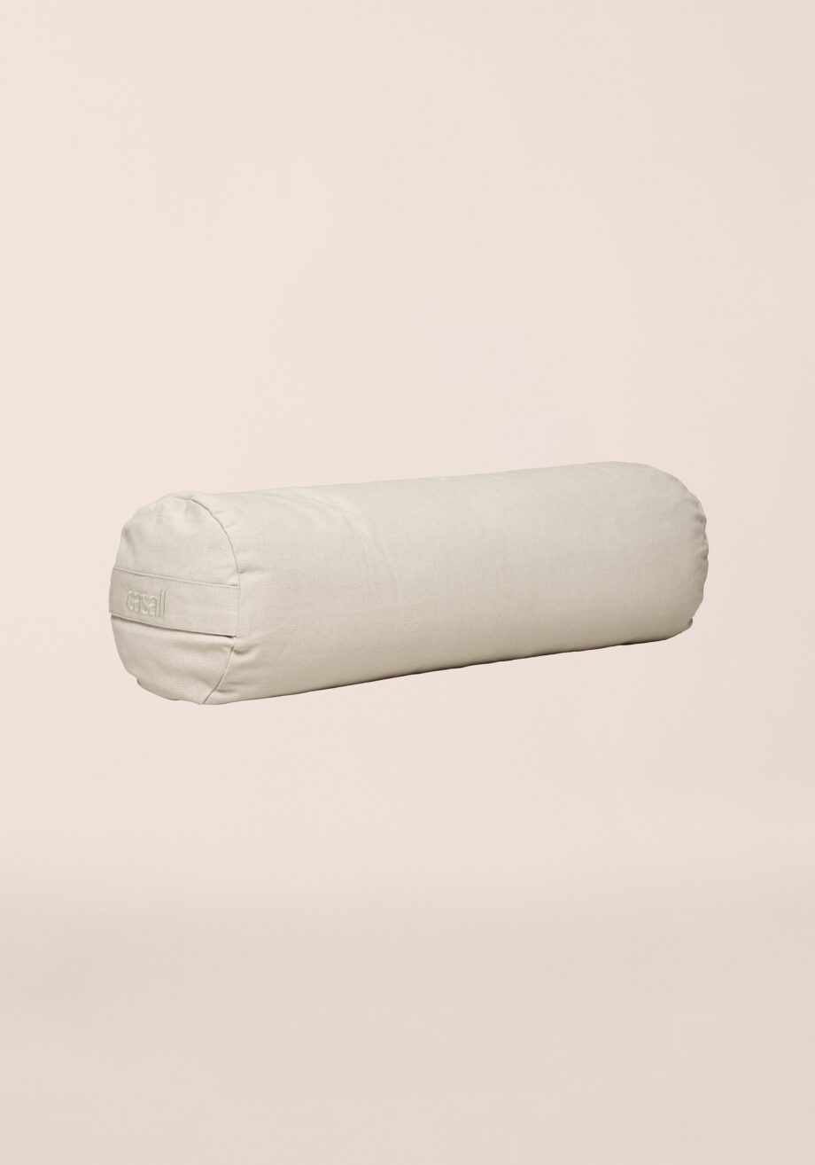 Casall Yoga Bolster Pillow - Light Cashmere