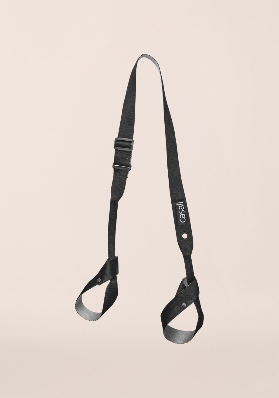 Casall Yoga mat Solid Carry strap - Black