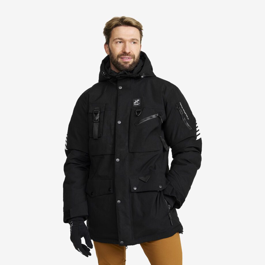 Revolution Race Vinterjackor - Saviour Tech 2L Insulated Parka - Herr - Black, Storlek:S