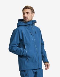Revolution Race Jackor > Regn- & Skaljackor - Cyclone 3L Shell Jacket - Herr - Blue Opal/Imperial Blue, Storlek:2XL
