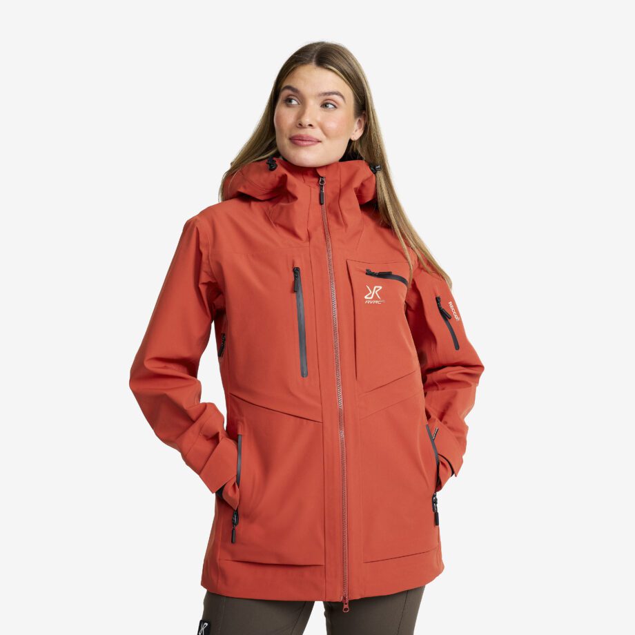 Revolution Race Dam > Jackor > Regn- & Skaljackor - Cyclone Long 3L Jacket - Dam - Bossa Nova, Storlek:S