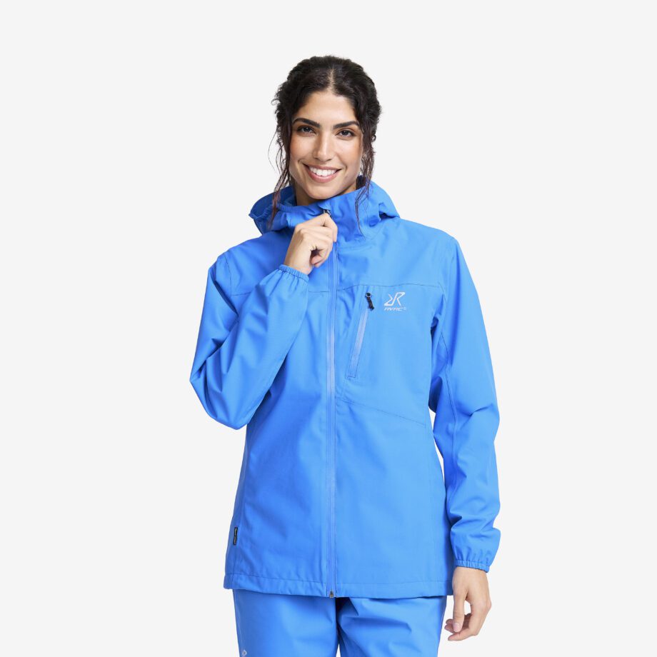 Revolution Race Dam > Jackor > Regn- & Skaljackor - Vector 2L Jacket - Dam - French Blue, Storlek:2XL