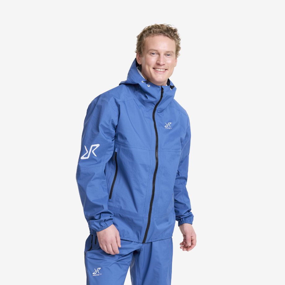 Revolution Race Arcade 3L Lightweight Jacket - Herr - True Blue, Storlek:L - Skaljacka & Vindjacka