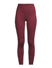 Casall Crease High Waist Tights - Evening Red