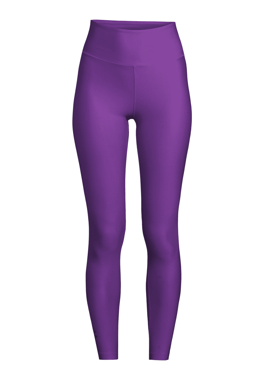 Casall Graphic High Waist Tights - Liberty Lilac