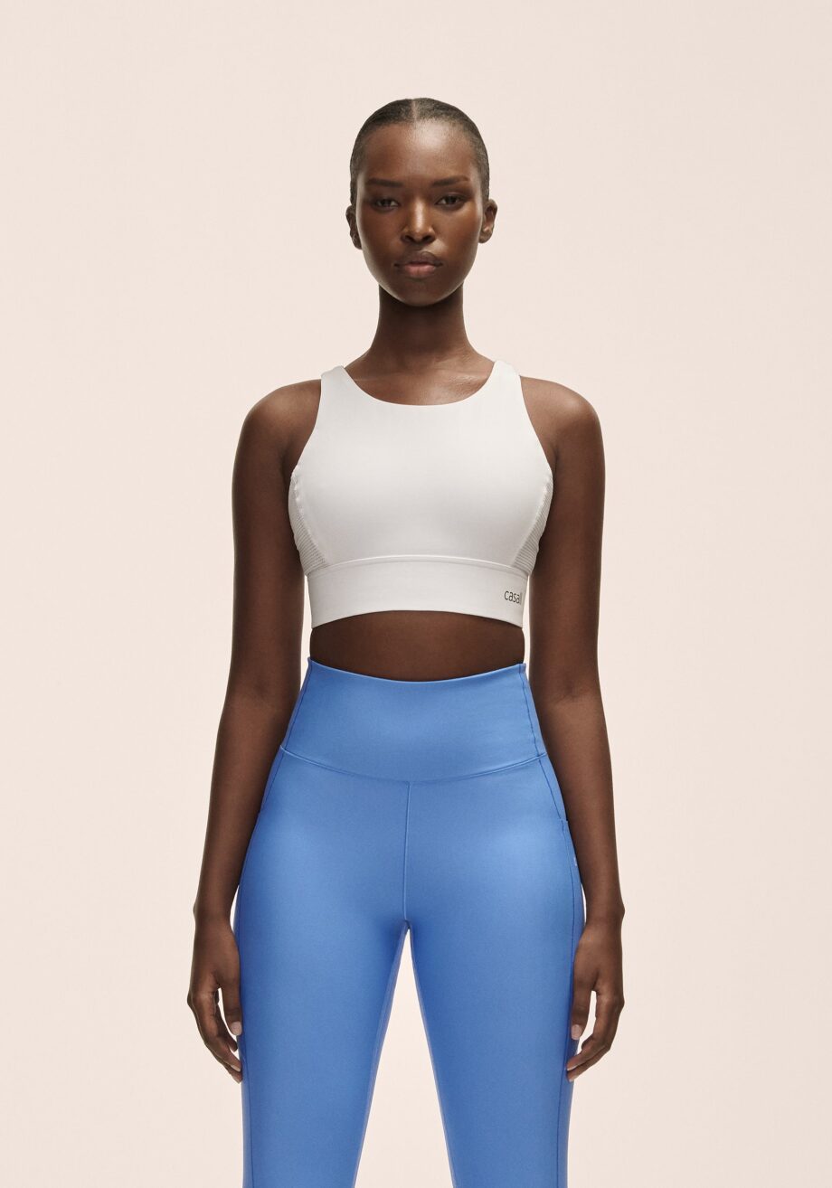 Casall Iconic Adjustable Sports Bra - White