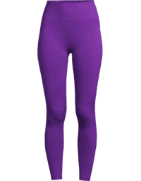 Casall Seamless Graphical Rib High Waist Tights - Liberty Lilac
