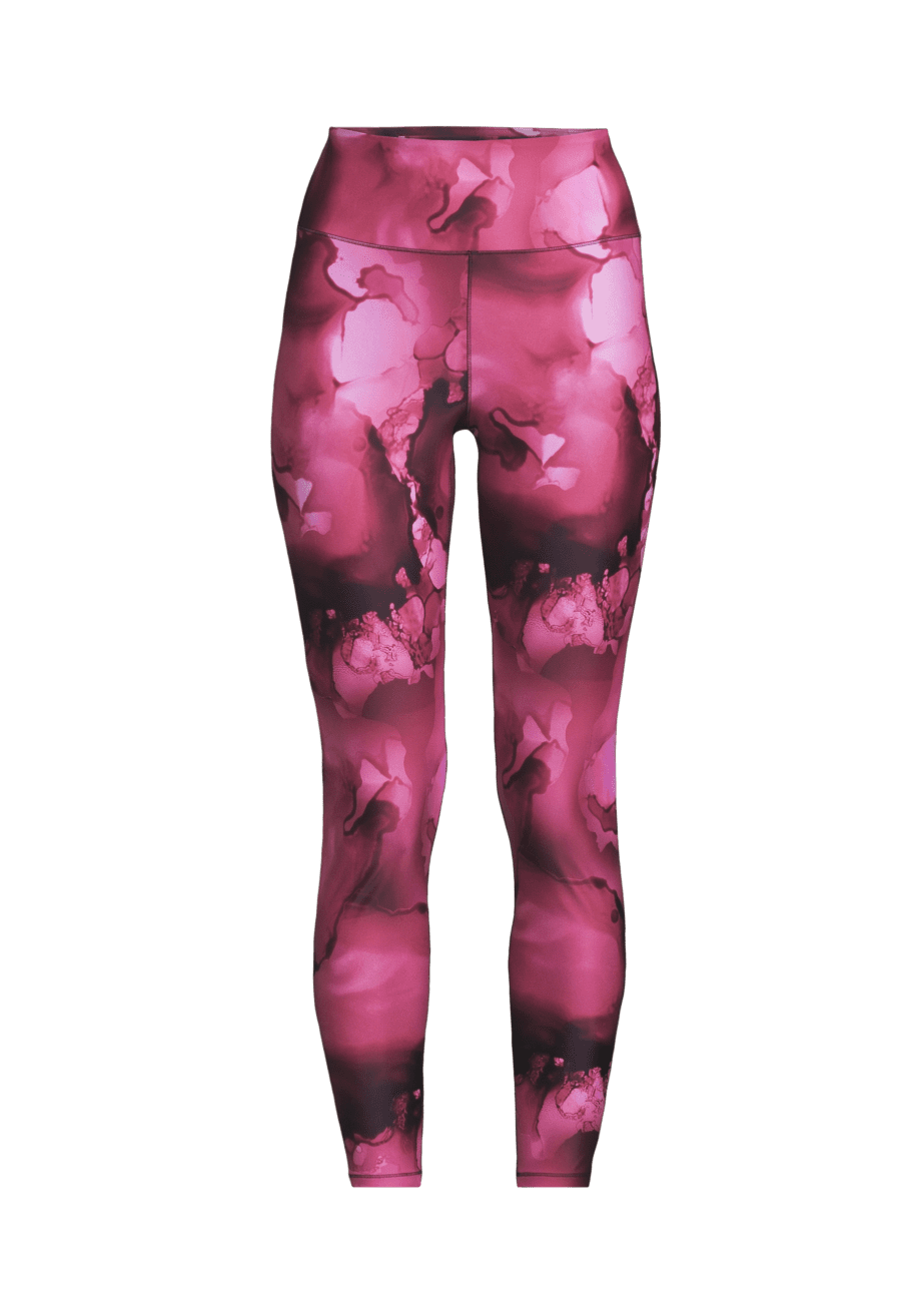 Casall Ultra High Waist Printed Tights - Ice Pink