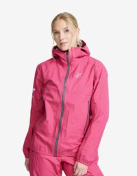 Revolution Race Dam > Jackor > Regn- & Skaljackor - Arcade 3L Lightweight Jacket - Dam - Fandango Pink, Storlek:XL