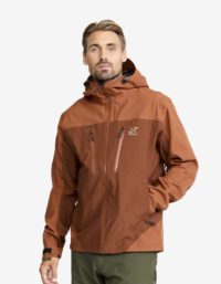 Revolution Race Jackor > Regn- & Skaljackor - Silence Proshell 3L Jacket - Herr - Dusty Orange/Rusty Walnut, Storlek:3XL