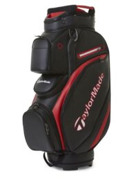 TaylorMade Deluxe Cart Bag - Black/Red
